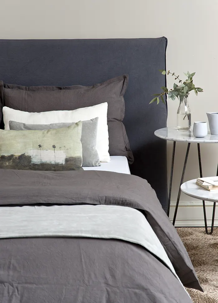 RESPALDO DE CAMA CON FUNDA
